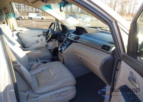 2012 Honda Odyssey Ex-L из США, поврежденный, VIN 5FNRL5H60CB007718